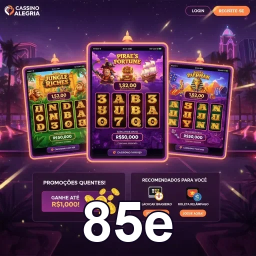 Jogador acessando o aplicativo seguro 85e no celular