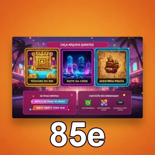 Usuário desfrutando serviços VIP na plataforma 85e